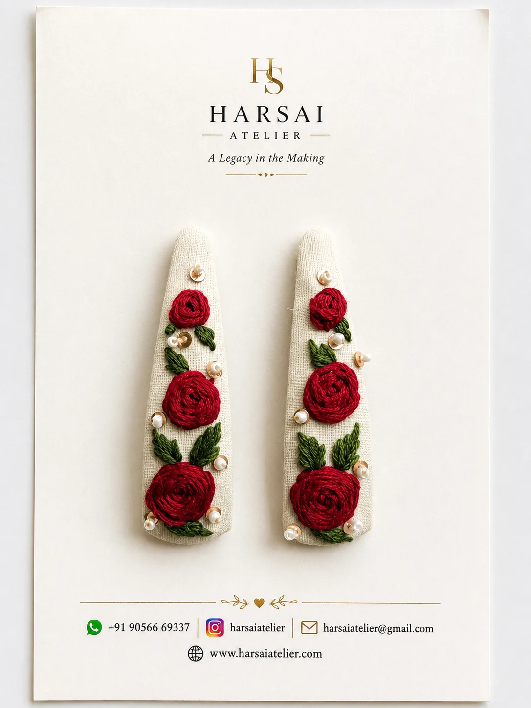 Ivory Rose Tic Tac clips