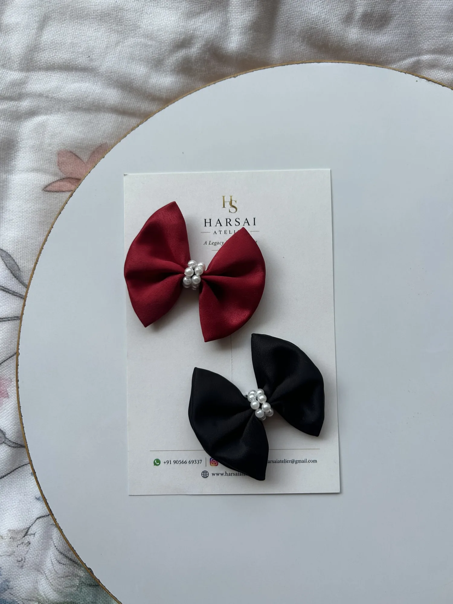 Silk Mini Bow