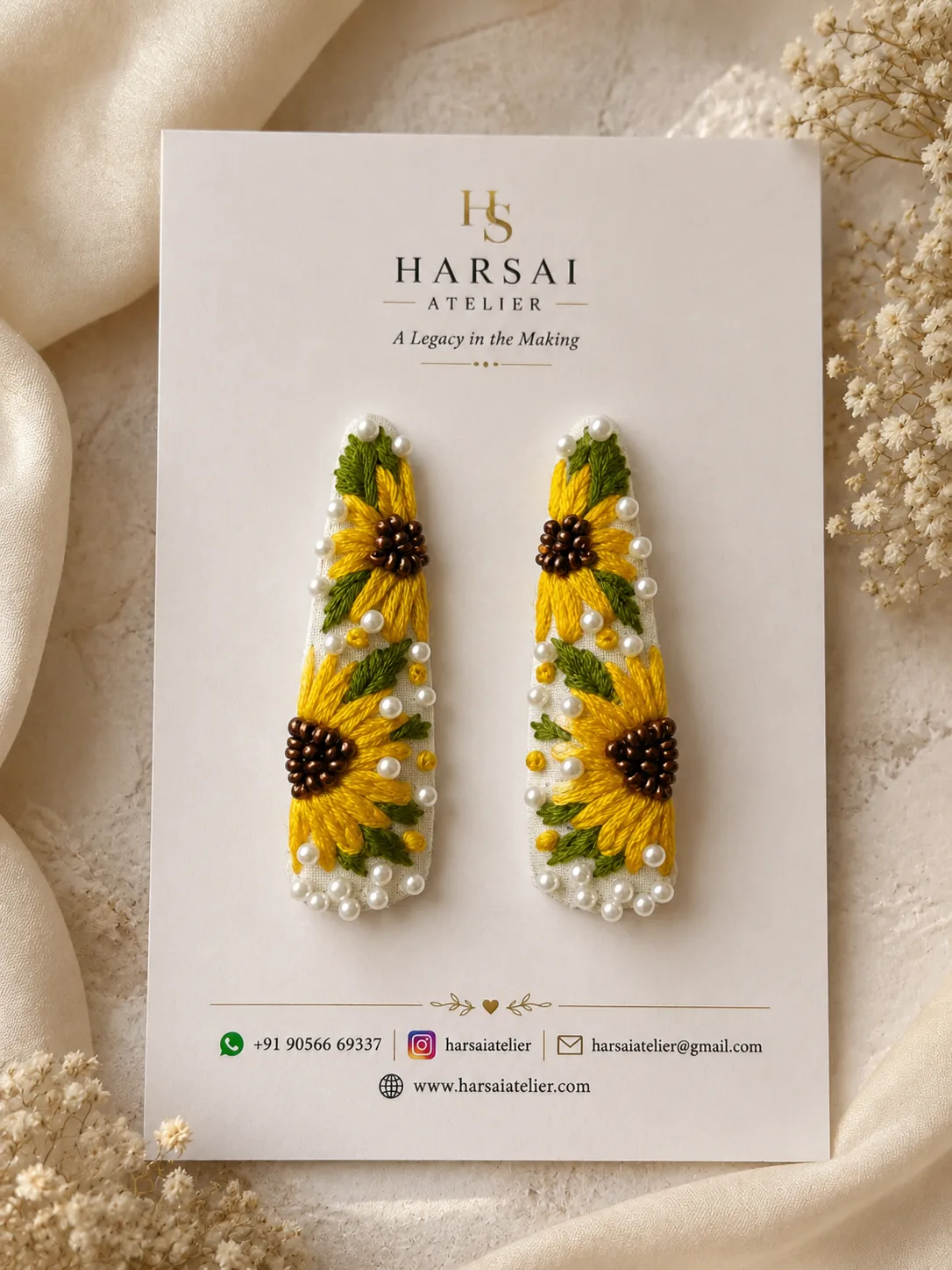 Sunflower Harmony Tic Tac Clips