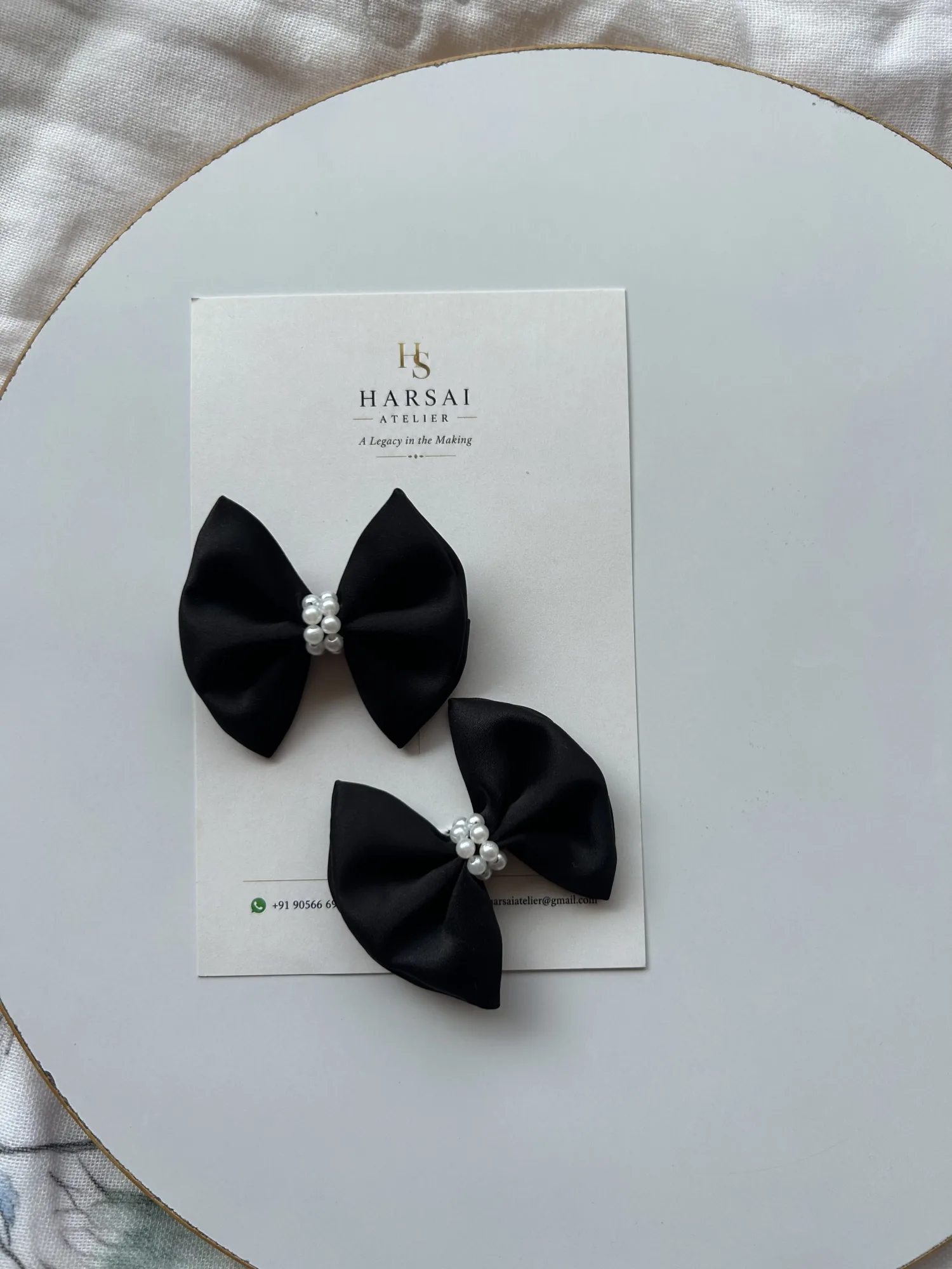 Silk Mini Bow